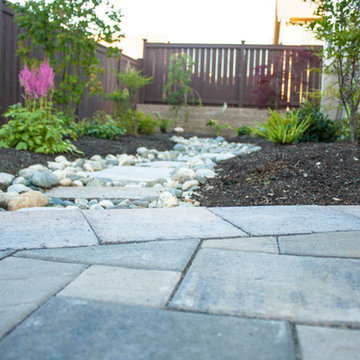 Close-up of Paver Patio