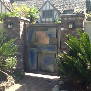 Metal Entry gate