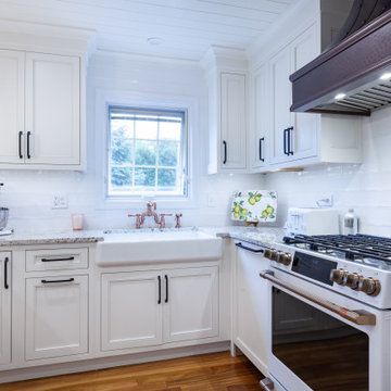 Farmhouse Kitchen and Laundry Room Remodel in Naperville, Illinois