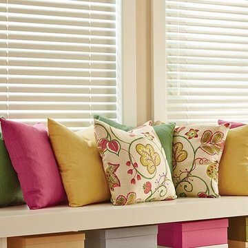 WHITE MINI BLINDS - ALUMINUM BLINDS - Lafayette Metro Blinds