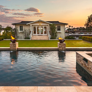 Beach house gets a pool..a very cool pool..that is
