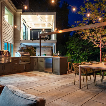 Kane County Landscape Deck and Pergola