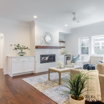 Craftsman Home Remodel with Second-Floor Addition