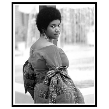 Aretha Franklin Portrait 1968 22 x 26