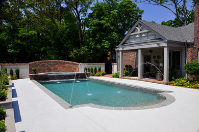 Design ideas for a traditional pool in Other.