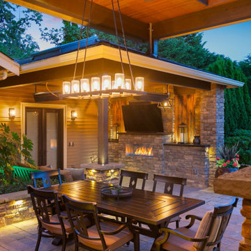 Yarrow Point Triple Roof Outdoor Living