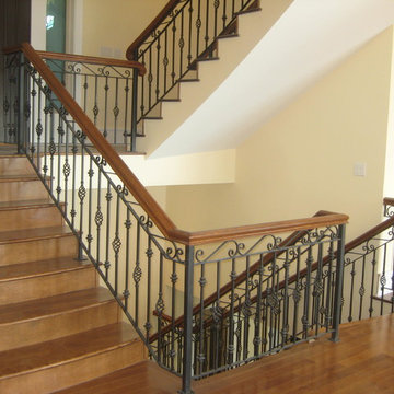 Wrought Iron Interior Railings