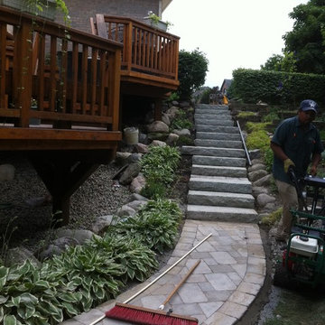 Stone steps built to last.