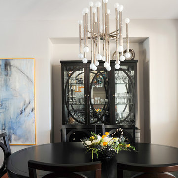 Glamorous Living and Dining Room