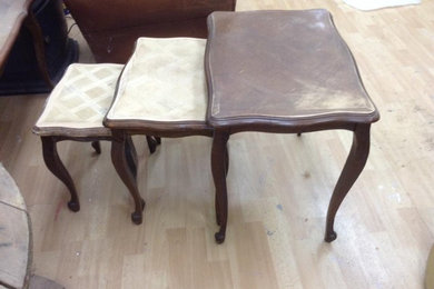 Relooking tables gigogne