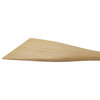 Solid Maple Wood Large Flat Spatula Cooking Spoon Antique Style USA Made Scraper, Medium (12" X 2.125")