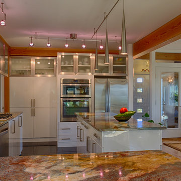 Modern Timber Frame Kitchen