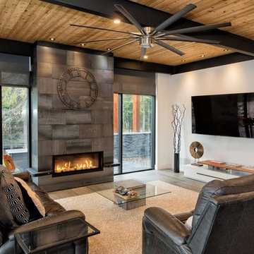 Sleek Industrial Living