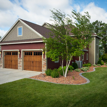 Southern Minnesota New Age Craftsman Custom Home #816