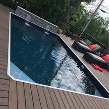Above the Ground Pool With Deck