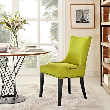 Marquis Upholstered Fabric Dining Chair, Wheatgrass
