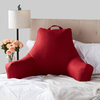 Greendale Home Fashions Jumbo Bed Rest Pillow, Scarlet
