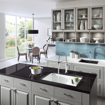 BLANCO PRECIS™ Medium Single with Drainer