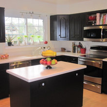 Black and White Kitchen