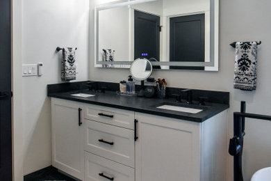 Trendy home design photo in Seattle