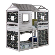 Deer Blind Rustic Grey W/Green Camo Tent Kit