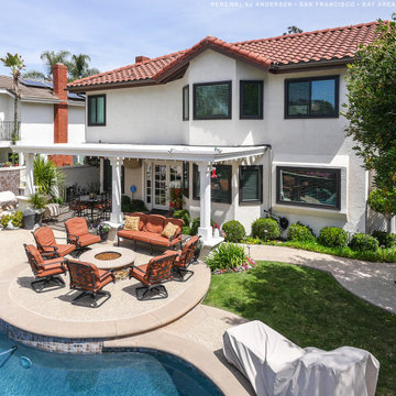 All New Dark Color Windows in Marvelous Home - Renewal by Andersen San Francisco