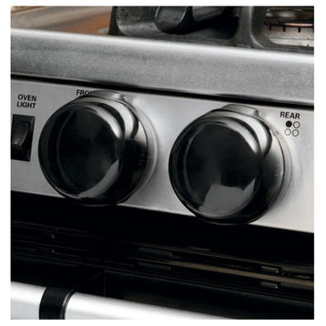 Superior Brands Child proof Universal Stove Knob Covers Pack of 5, Black