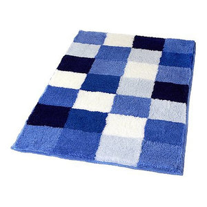 Luxury Bathroom Rugs Blue Bath Rugs Contemporary Bath Mats Other By Vita Futura