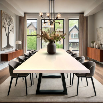 Custom Dining Table for Toronto Home