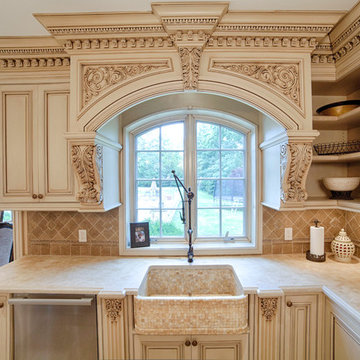 Hand Carved Kitchen