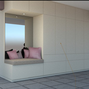 Garderobe Erweiterung