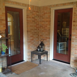 Thermatru Full Glass Textured Fiberglass Doors - Windows