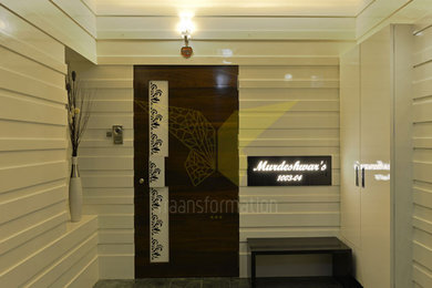 Trendy entryway photo in Mumbai