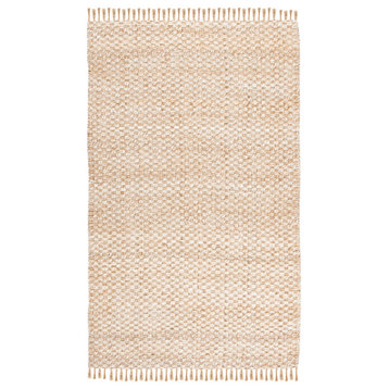 Safavieh Vintage Leather Collection NF868A Rug, Natural/Ivory, 6' X 9'