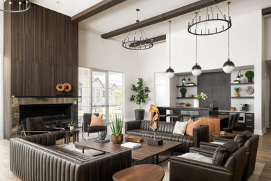 Living room - living room idea in Phoenix