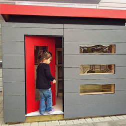 4x6 Urban Shed Calgary - Prefab Studios