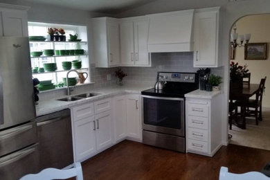 Kitchen - transitional kitchen idea in Other