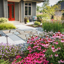 Landscaping - sidewalk transition