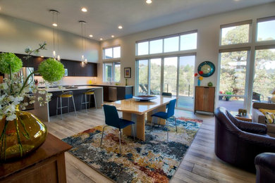Transitional dining room photo in Other