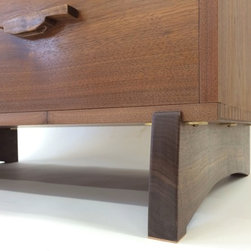 Walnut Tall Dresser - Chests of Drawers