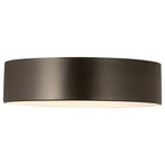 Z-Lite - Harley Four Light Flush Mount, Bronze - Take a page from casual style by illuminating a modern space with the Harley flushmount metal drum ceiling light. This four-light ceiling light offers plenty of lighting in a kitchen dining area or main living space maintaining an easy style. With a cool bronze finish steel shade it's versatile and dynamic.