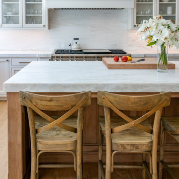 White Rhino Honed Kitchen countertops