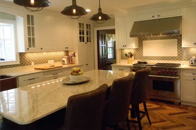 Inspiration for a kitchen remodel in New York