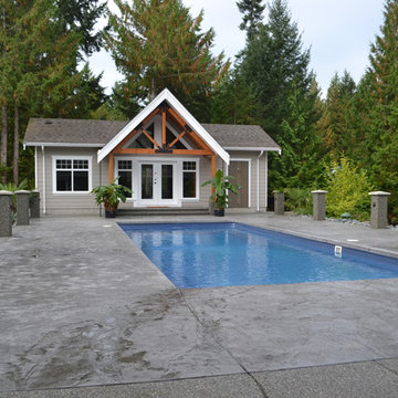 Large Fiberglass Pool Nanaimo