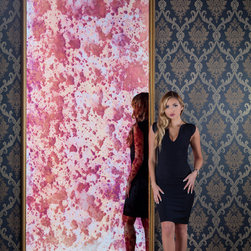 Pink Antique Mirror - Mirrors