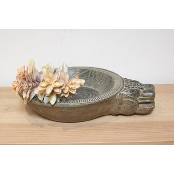 Rustic Southern India Stone Bowl
