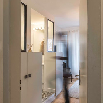 Création SDB chambre parentale