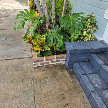 Tropical Entry Garden Installation