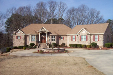 Inspiration for a timeless exterior home remodel in Atlanta