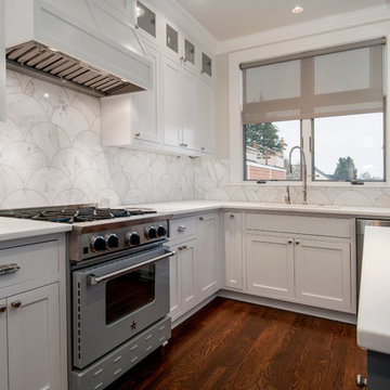 Traditional Kitchen & Living Room - Ballard